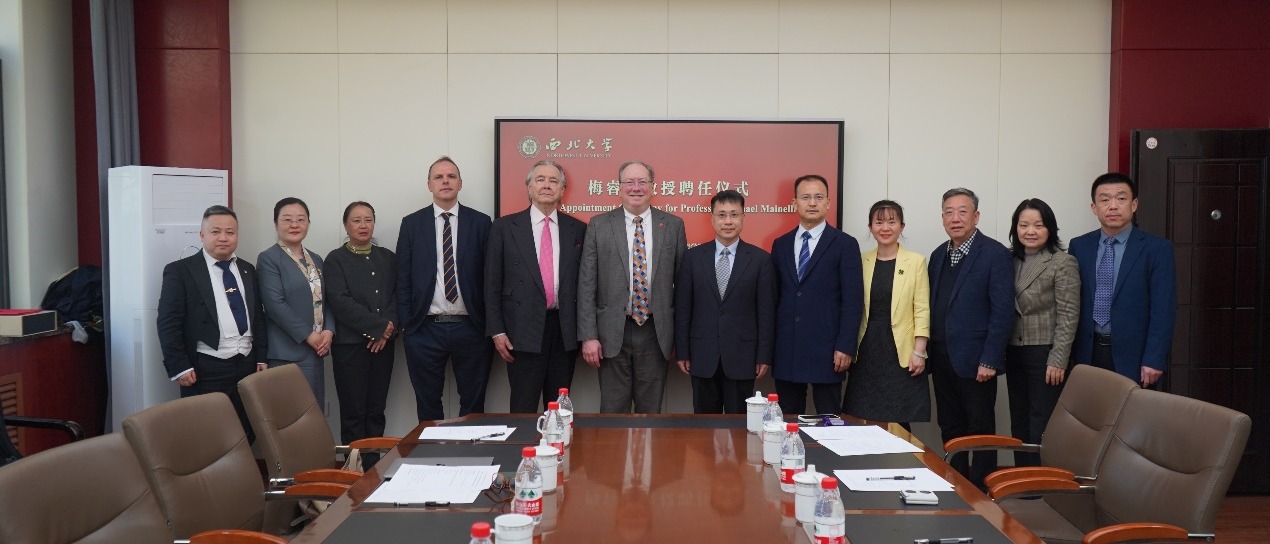 Michael Mainelli教授受聘大发在线手机版（大中国区）客座教授并作学术报告